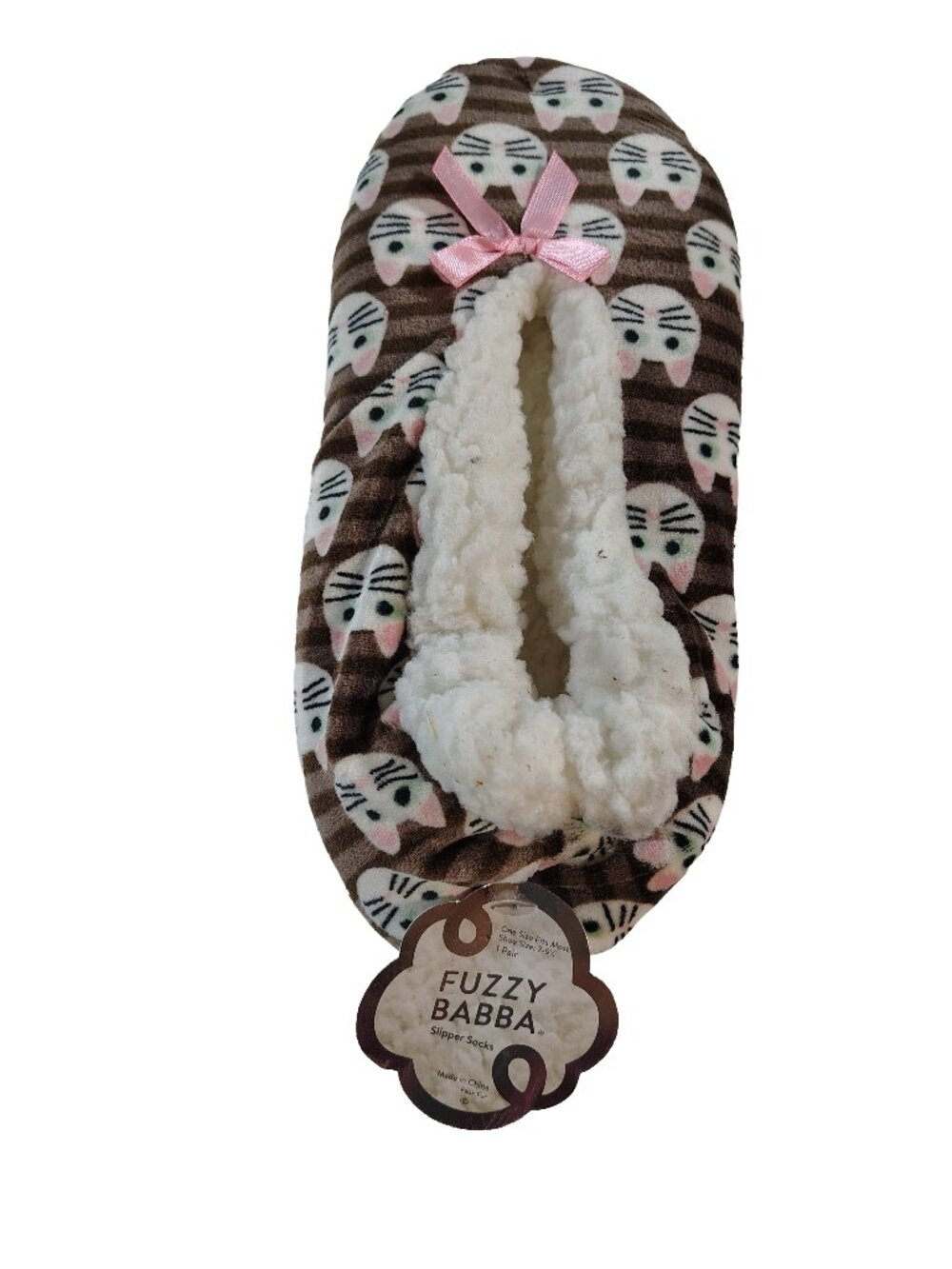 Brand New Unisex Fuzzy Babba Brand Soft Slipper Socks